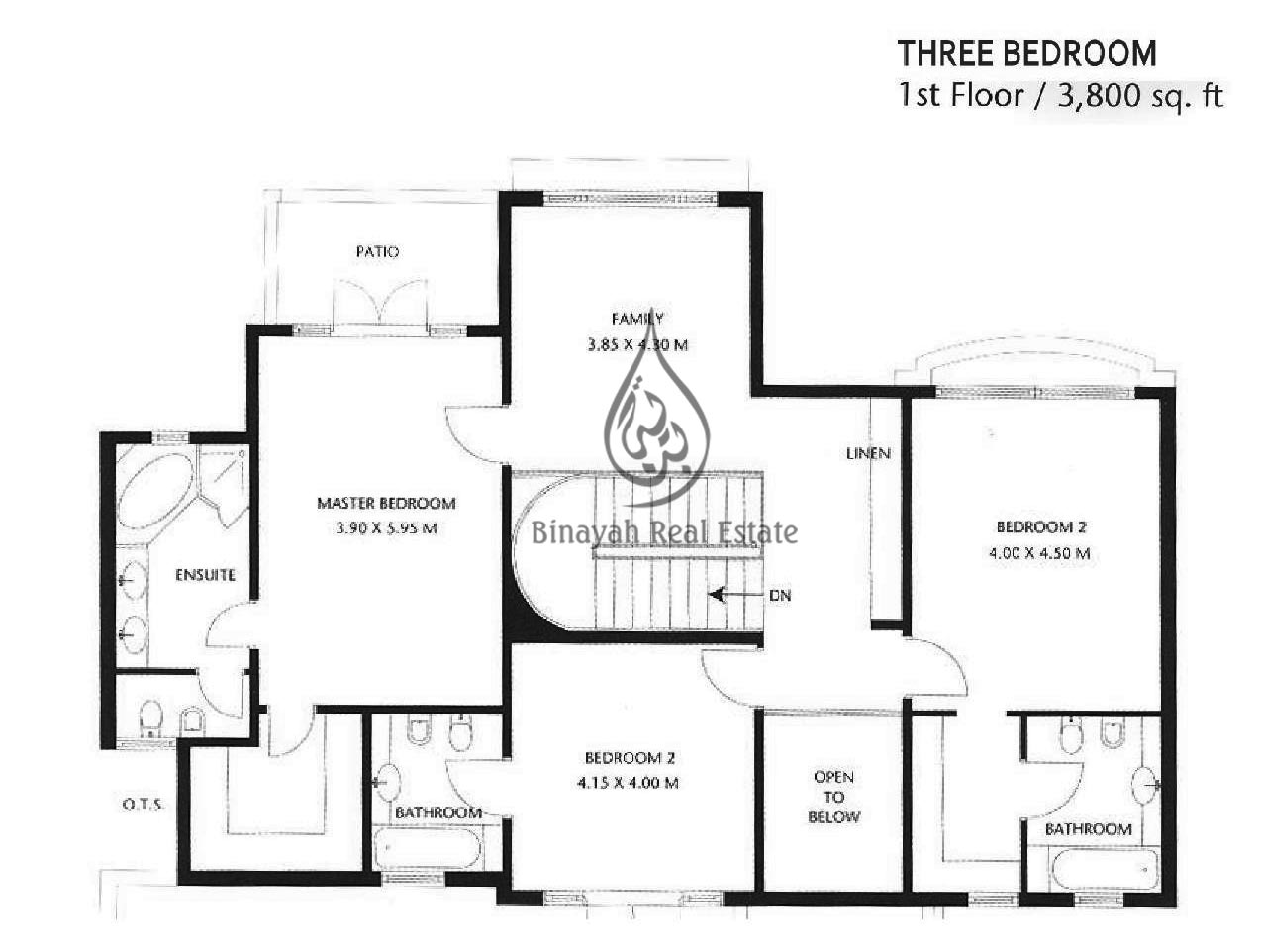 Download Palm Jumeirah Signature Villa Floor Plan PNG