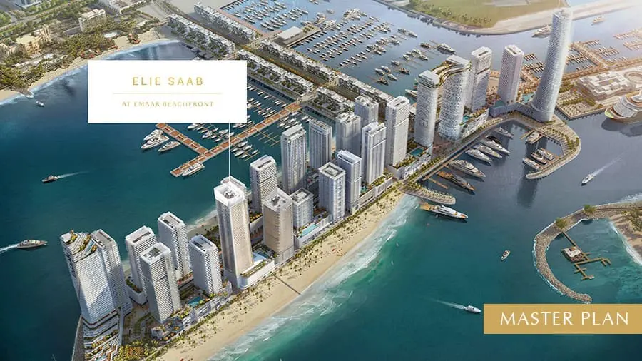 Апартаменты Elie Saab на продажу и в аренду в Emaar Beachfront Dubai