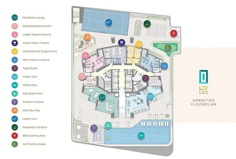 Liv Lux Dubai Marina Master Plan
