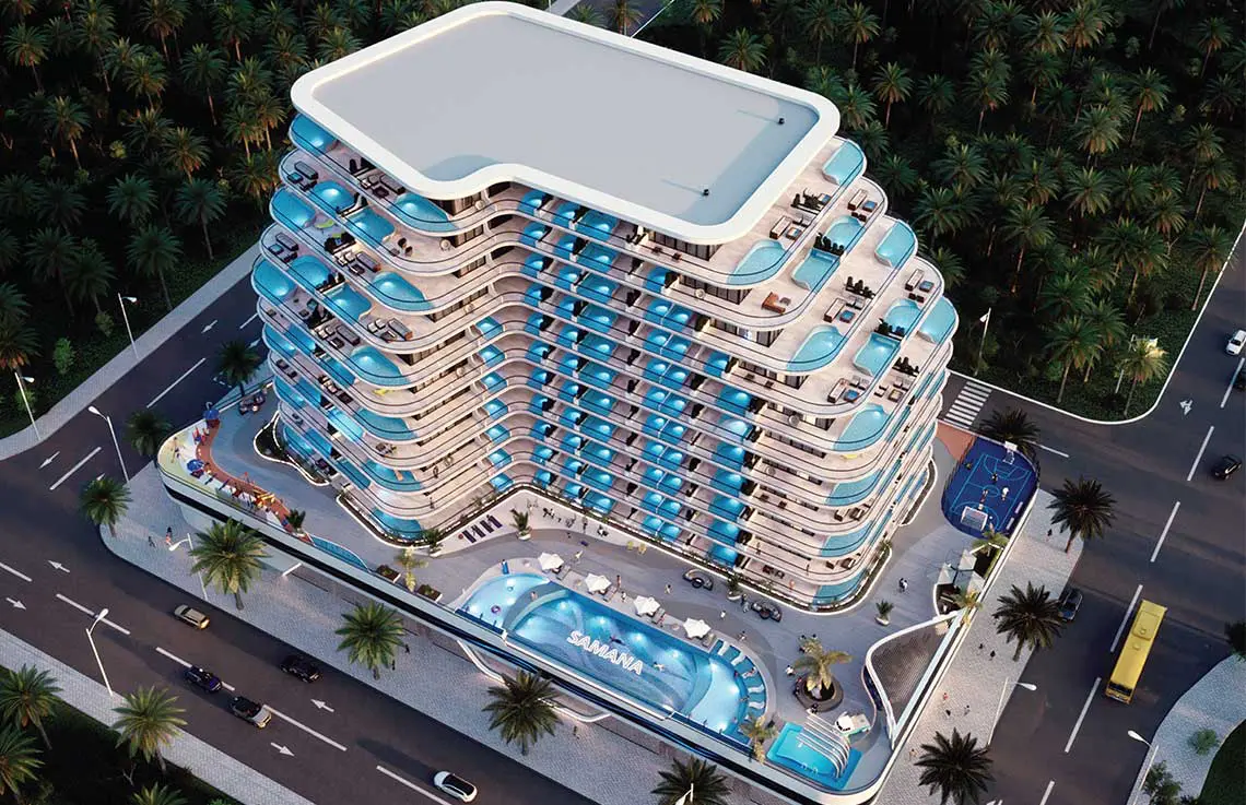 Samana Portofino в Dubai Production City