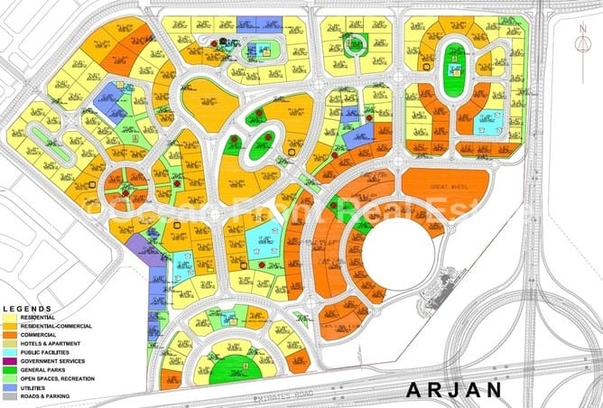 Arjan Dubai Master Plan 