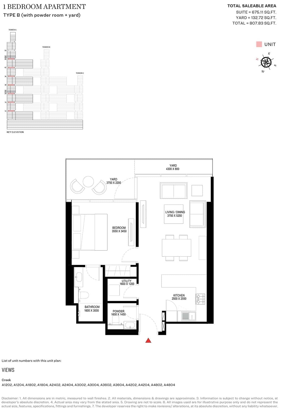 Sobha One Floor Plans | Apartments Floor Plan Sobha One Dubai