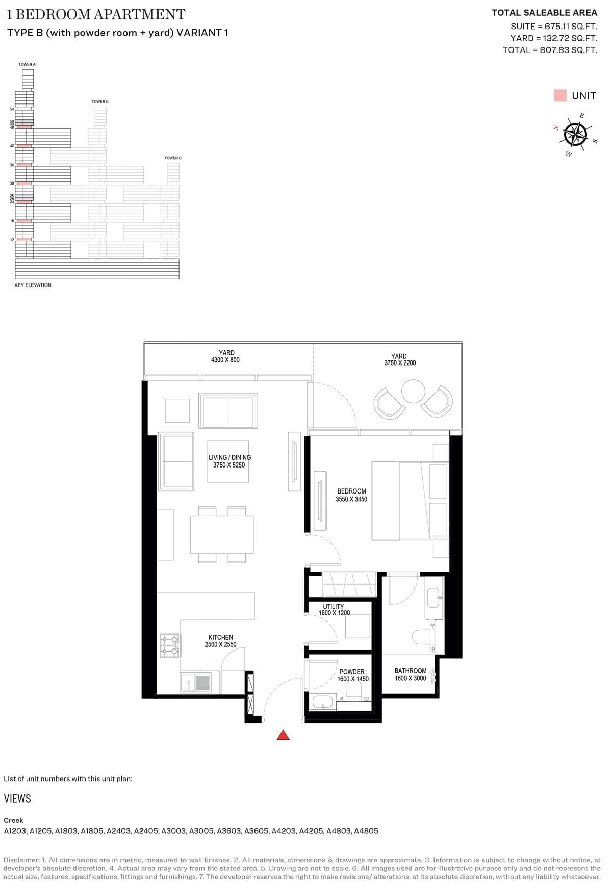 Sobha One Floor Plans | Apartments Floor Plan Sobha One Dubai