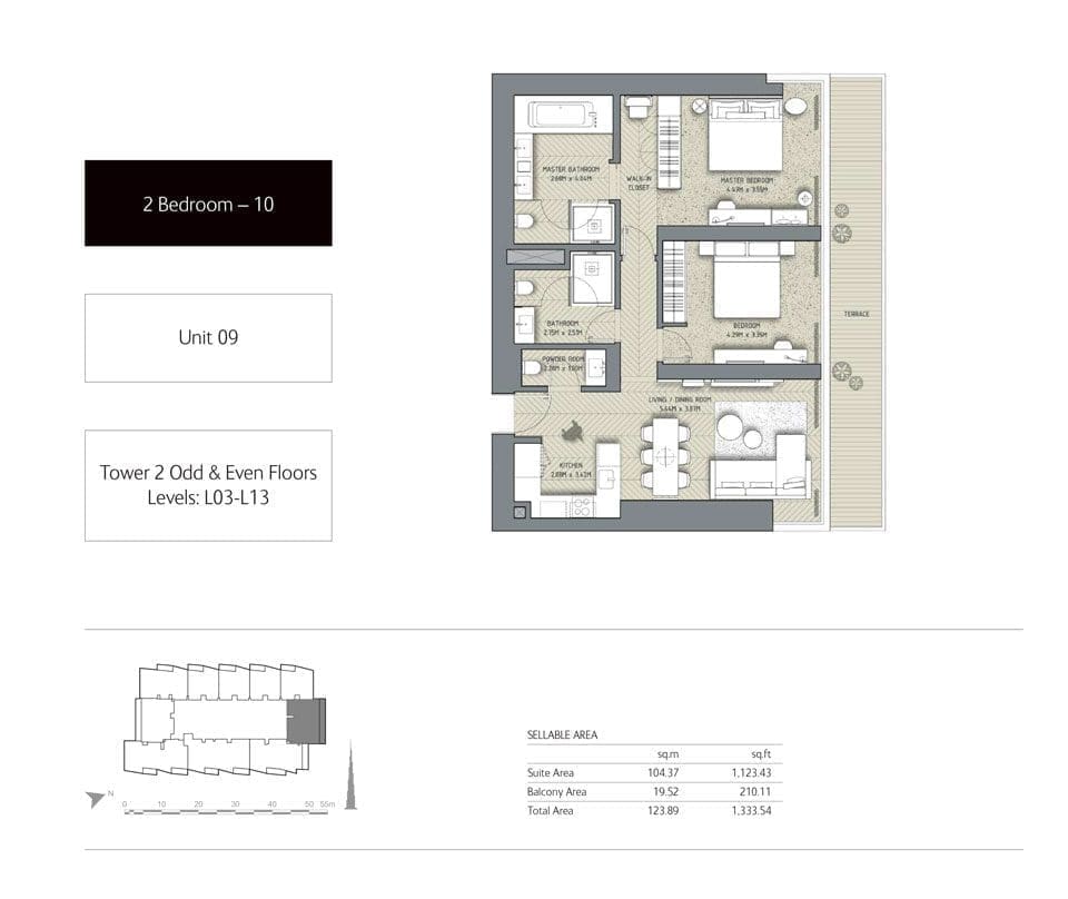 the-address-residences-opera-tower-2-2-bed-10-floor-plans