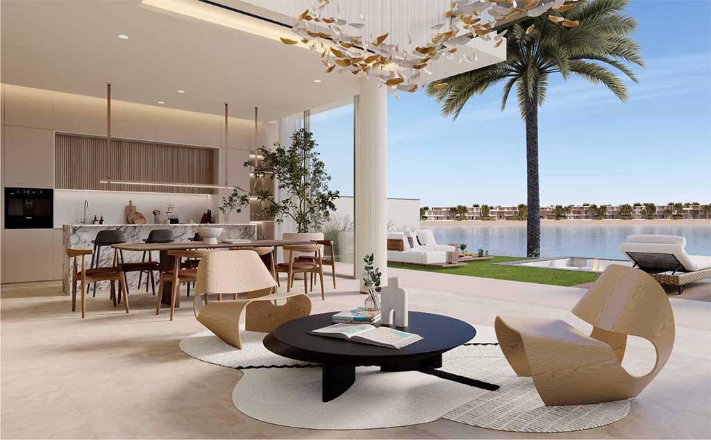 Signature Villas Palm Jumeirah собственный пляж Дубай