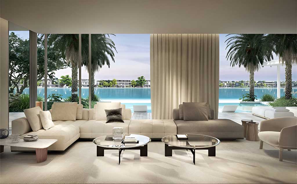 Signature Villas Palm Jumeirah собственный пляж Дубай