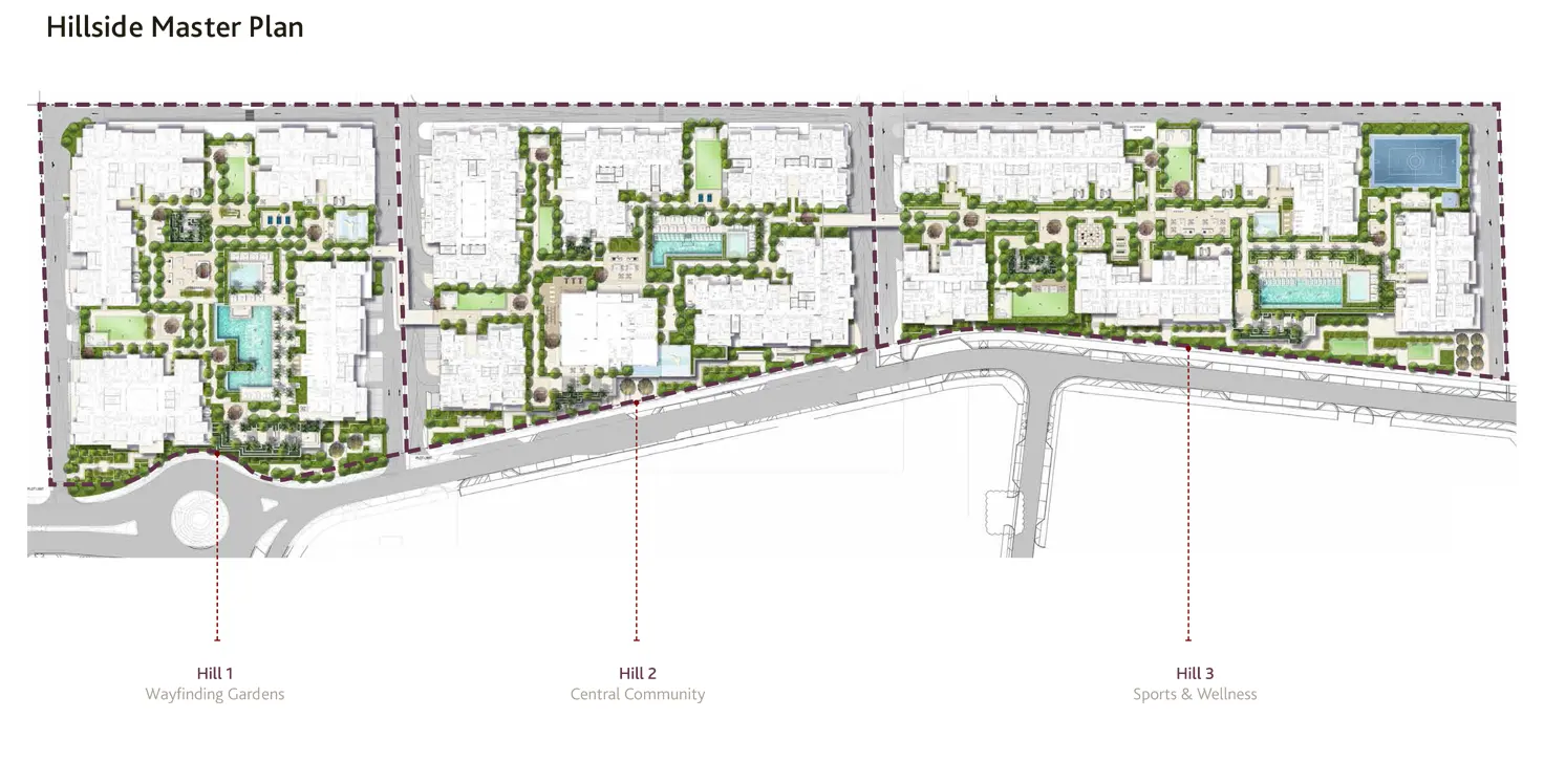 Hillside Residences Master Plan