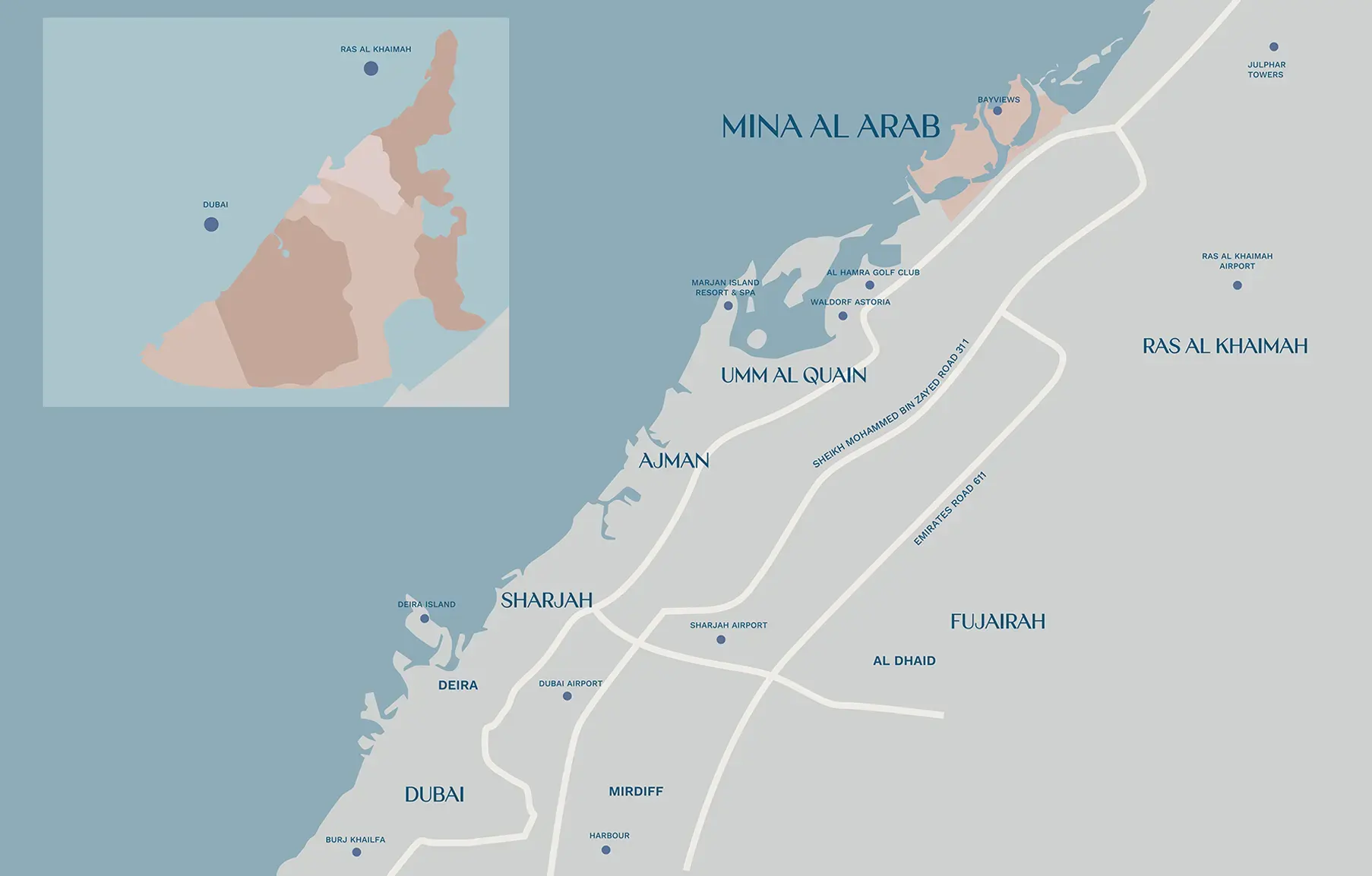 RAK Nikki Beach Resort & Spa Master Plan