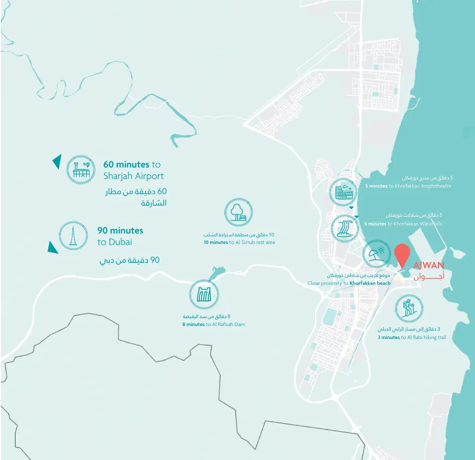 Ajwan Residences Master Plan