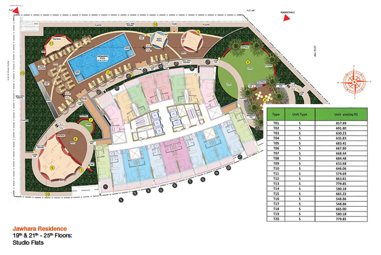 Al Jawhara Tower Master Plan