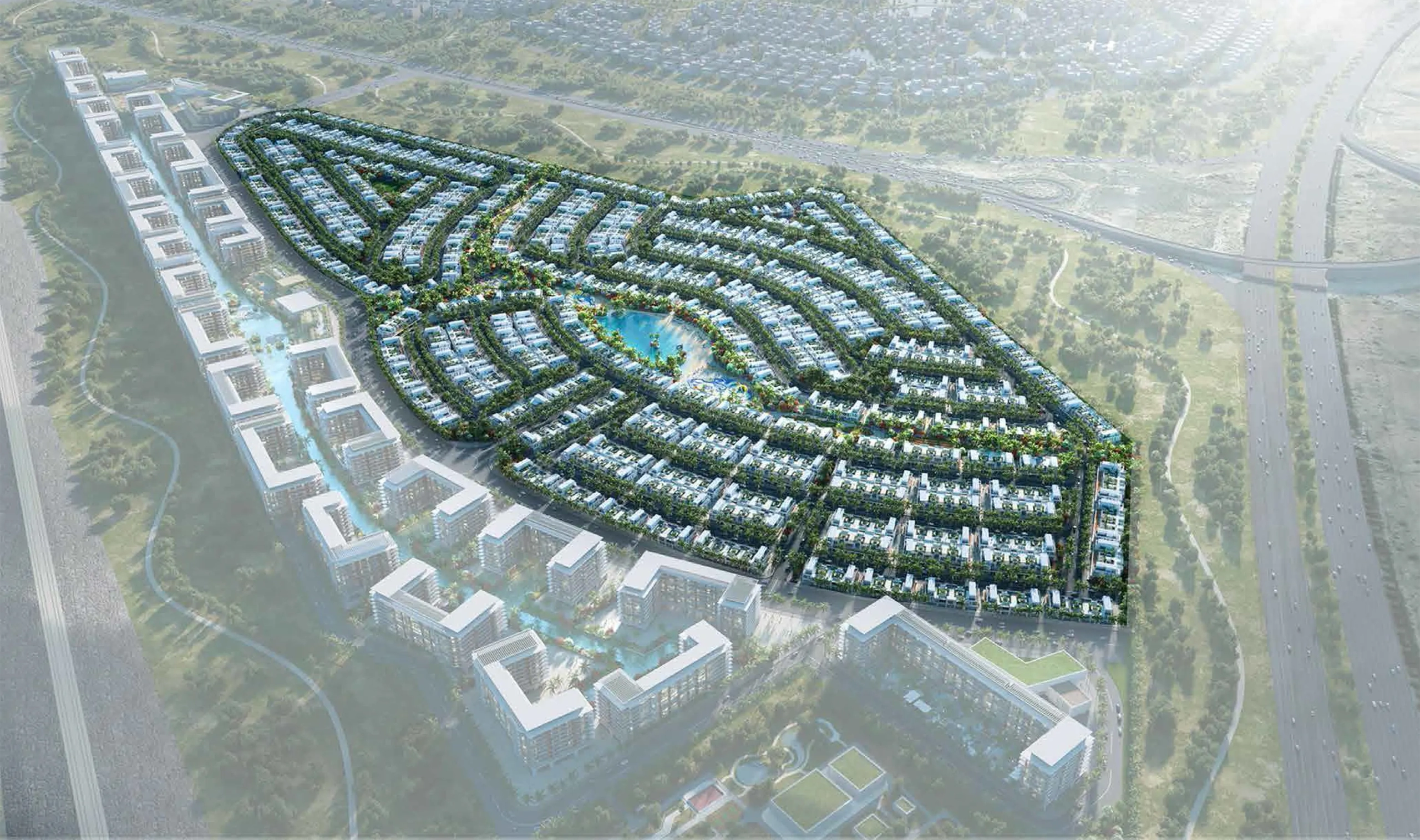 Damac Water Vein Master Plan