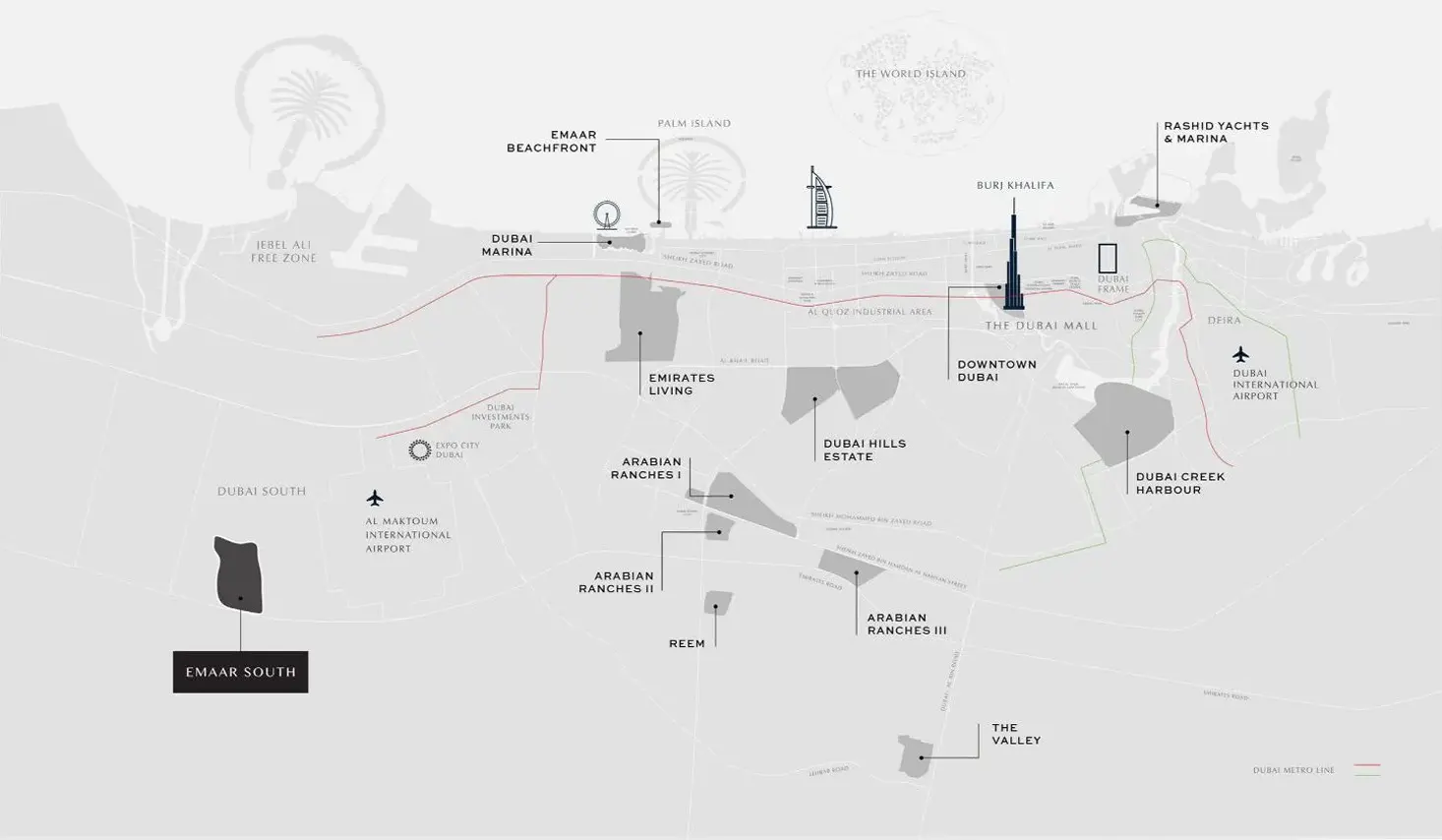 Golf Lane by Emaar Master Plan