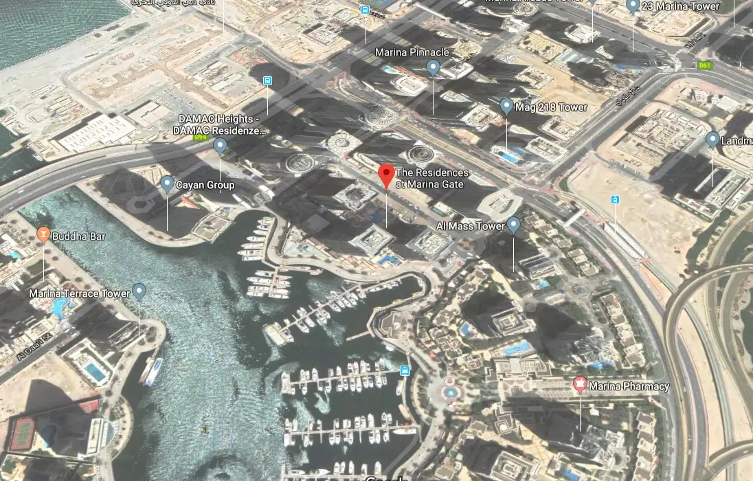 Jumeirah Living Marina Gate Master Plan at Dubai Marina