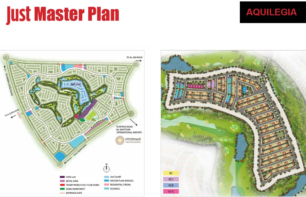 Just Cavalli Villas Master Plan