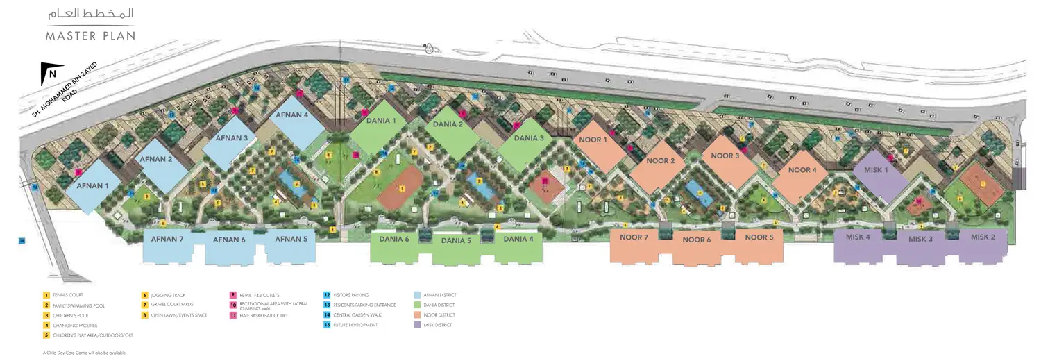 Midtown by Deyaar Master Plan