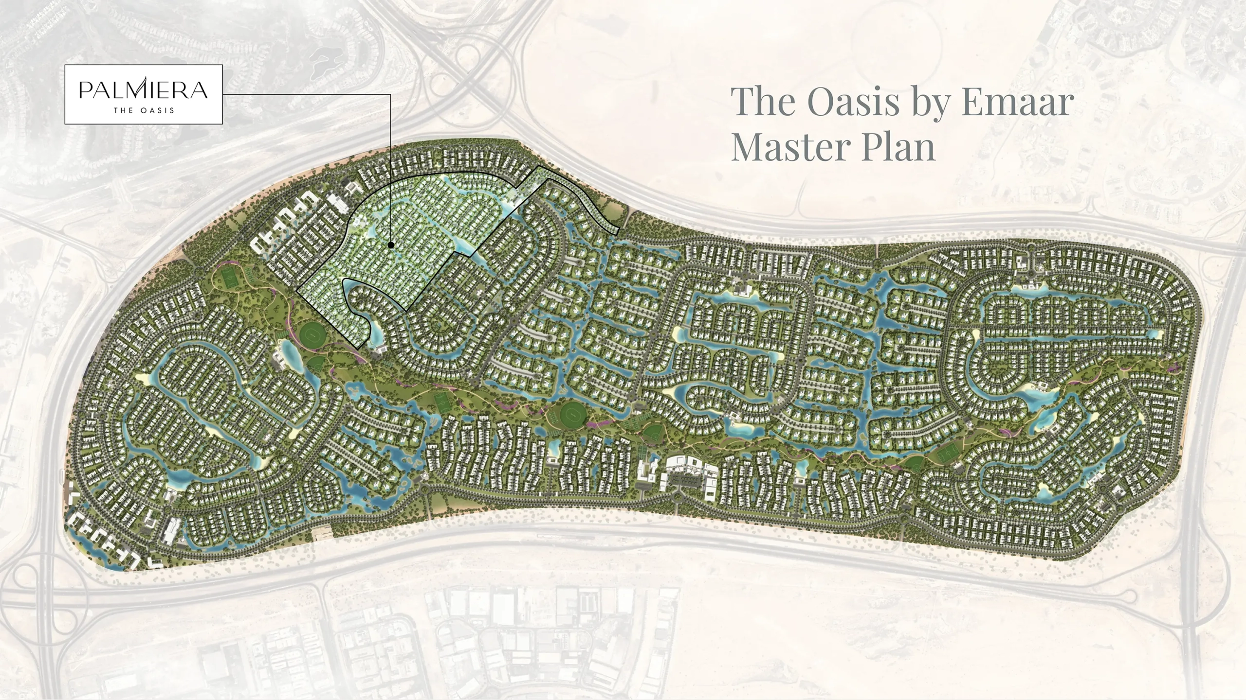 Palmiera Phase 2 by Emaar Master Plan