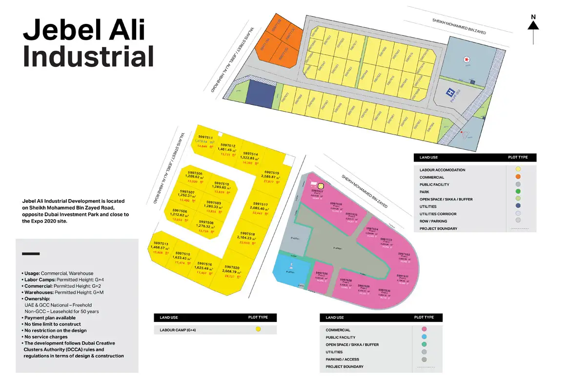 Jebel Ali Industrial Development Master Plan at Jebel Ali