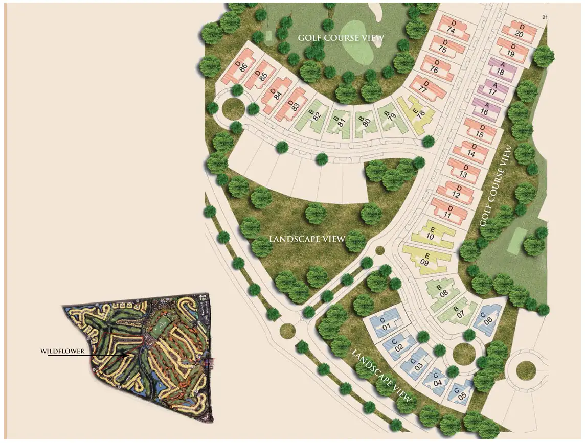 Royal Golf Boutique Villas Master Plan