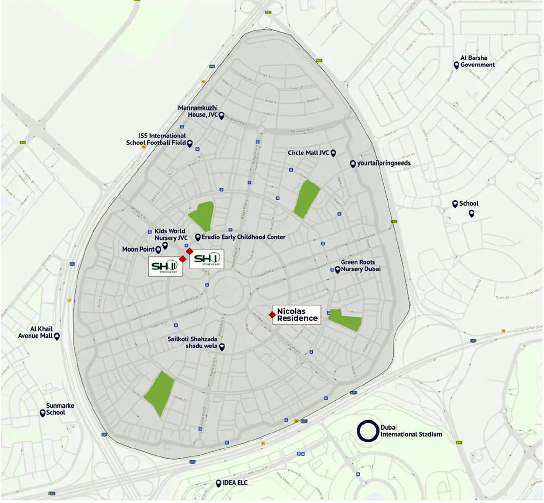 Stonehenge Residence Master Plan at JVC