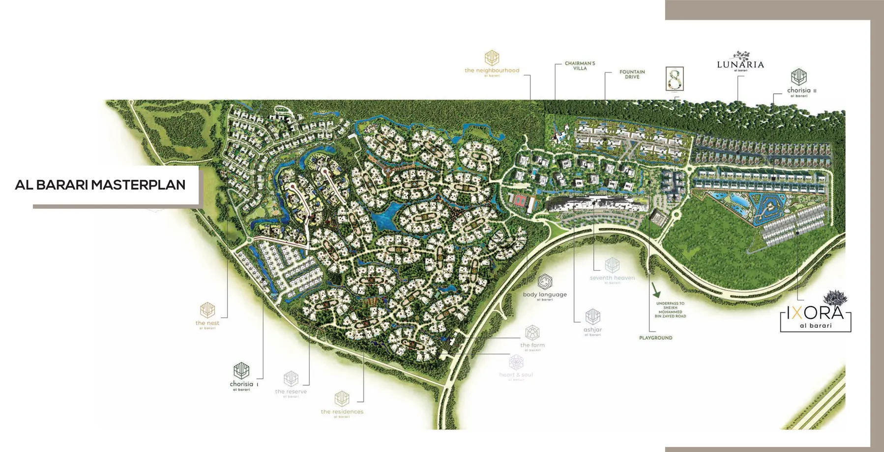 IXORA Homes Master Plan