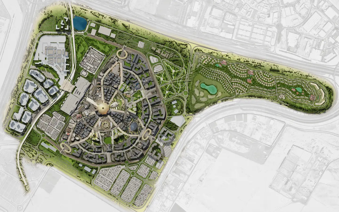 Expo Living by Emaar Master Plan