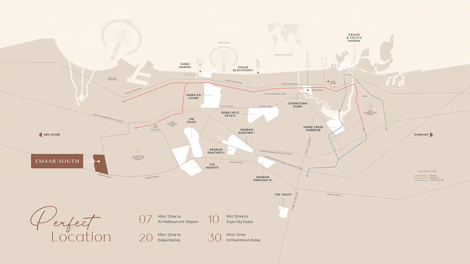 Golf Acres by Emaar Master Plan