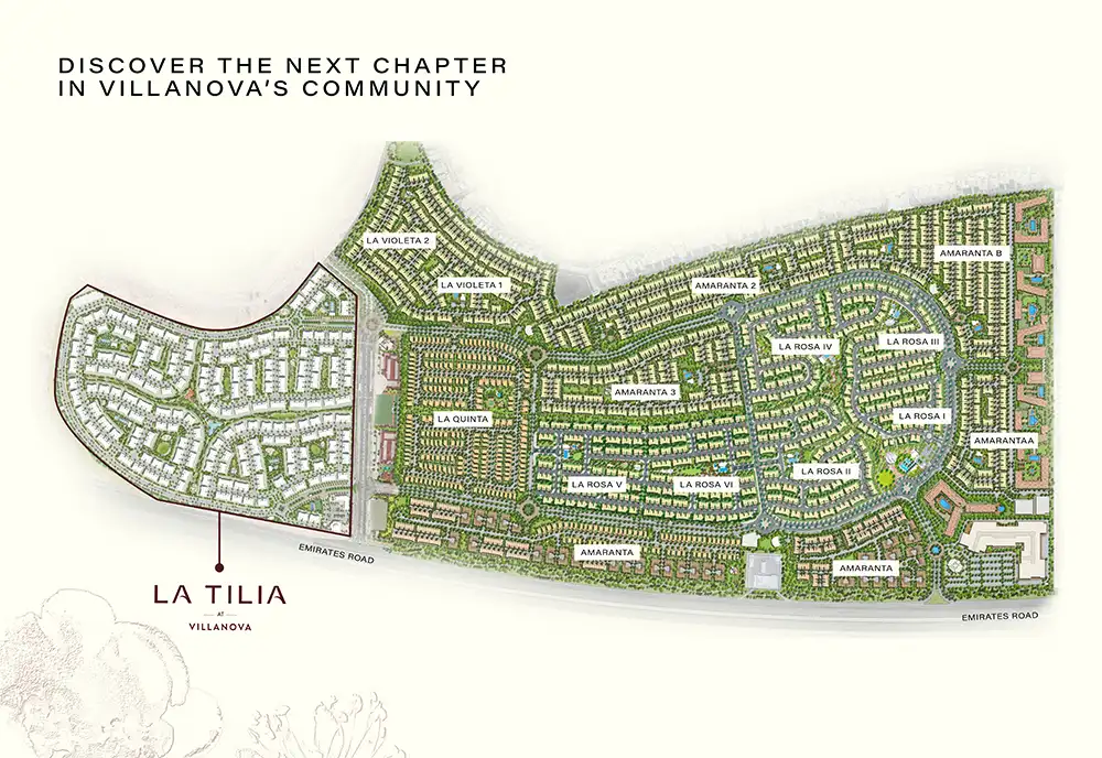 La Tilia at Villanova Master Plan