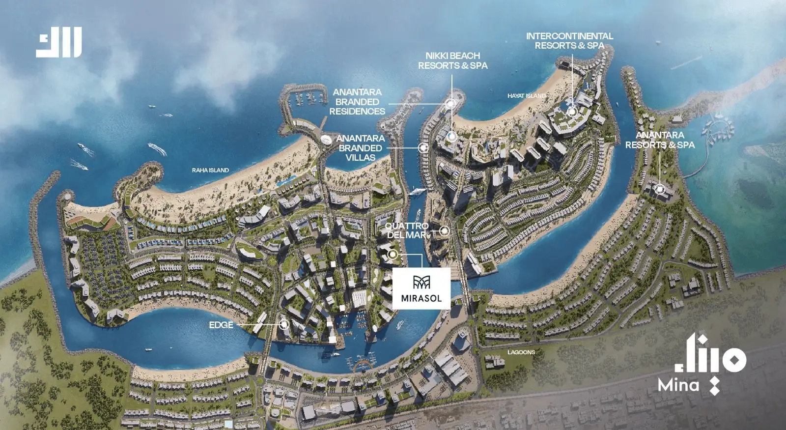 MIRASOL at Mina Al Arab Master Plan