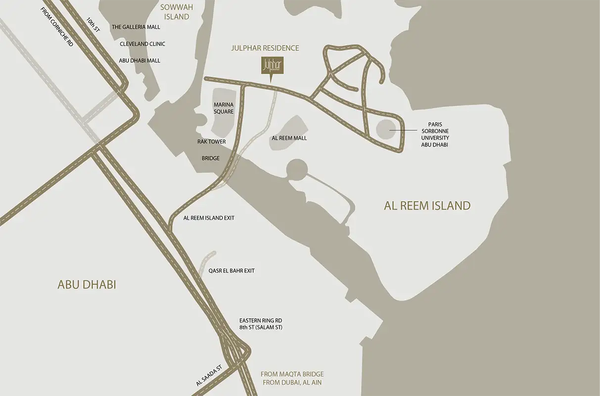 Julphar Residence at Al Reem Island Master Plan